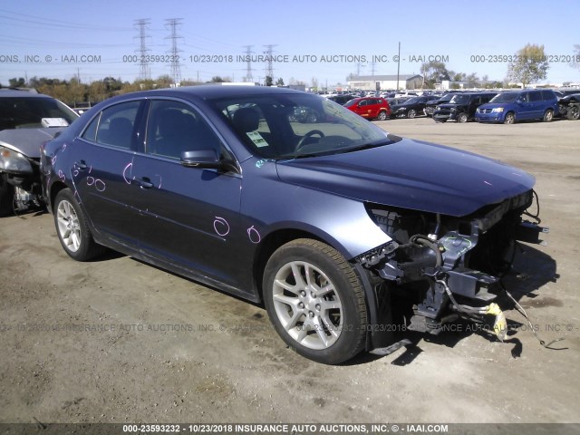 1G11C5SA4DF358308 - 2013 CHEVROLET MALIBU 1LT BLUE photo 1