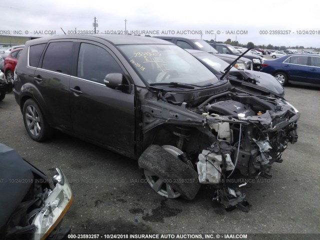 JA4JS4AX0BU038187 - 2011 MITSUBISHI OUTLANDER XLS BROWN photo 1