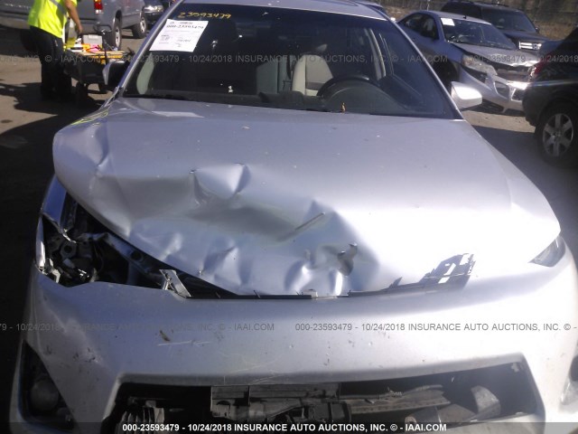 4T1BF1FKXCU157856 - 2012 TOYOTA CAMRY SE/LE/XLE SILVER photo 10