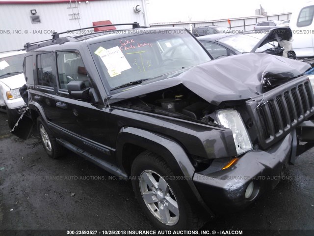 1J8HG48N76C145512 - 2006 JEEP COMMANDER BROWN photo 1