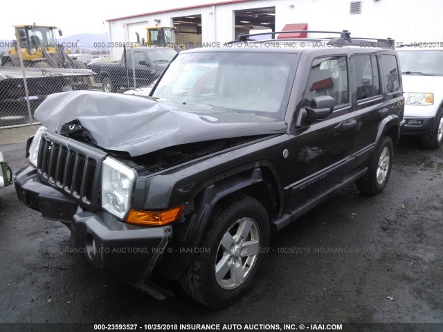 1J8HG48N76C145512 - 2006 JEEP COMMANDER BROWN photo 2