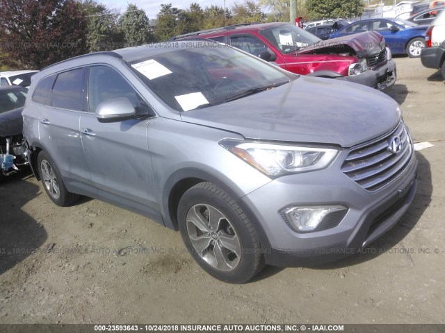 KM8SN4HF5DU008650 - 2013 HYUNDAI SANTA FE GLS SILVER photo 1