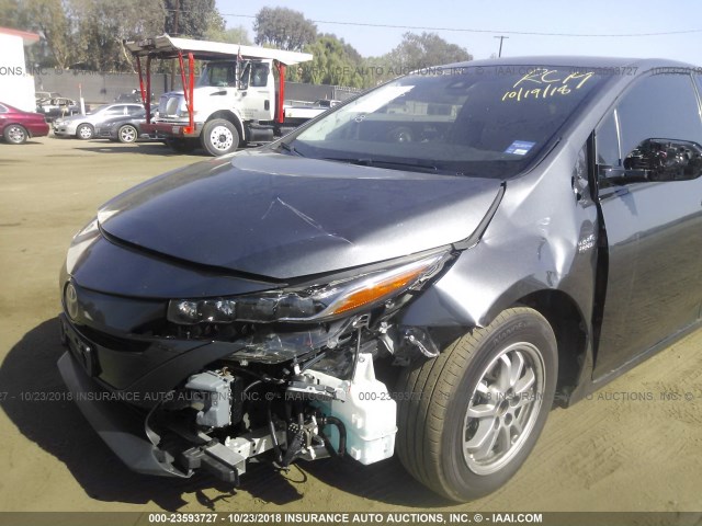 JTDKARFP4H3024682 - 2017 TOYOTA PRIUS PRIME  灰色 照片 6