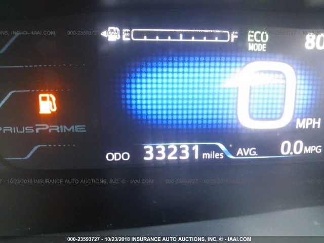 JTDKARFP4H3024682 - 2017 TOYOTA PRIUS PRIME  灰色 照片 7