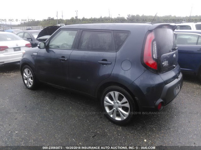 KNDJP3A50E7030481 - 2014 KIA SOUL + BLUE photo 6