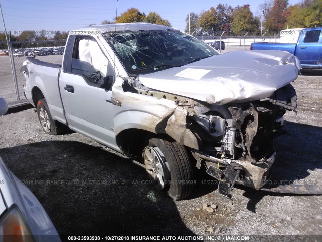1FTMF1CP4HKC05464 - 2017 FORD F150 SILVER photo 1