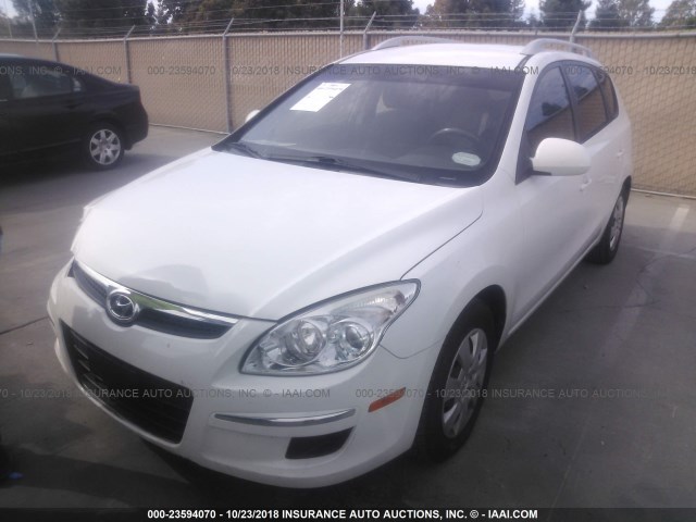 KMHDC8AE4BU101101 - 2011 HYUNDAI ELANTRA TOURING GLS/SE WHITE photo 2