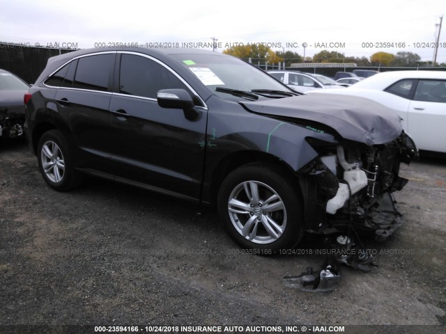 5J8TB3H37EL014301 - 2014 ACURA RDX GRAY photo 1