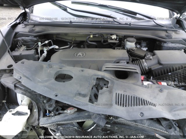 5J8TB3H37EL014301 - 2014 ACURA RDX GRAY photo 10