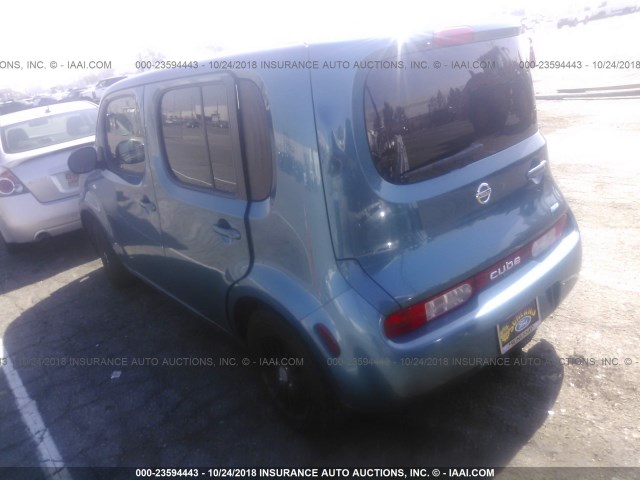 JN8AZ2KR9ET352215 - 2014 NISSAN CUBE S/SL BLUE photo 3