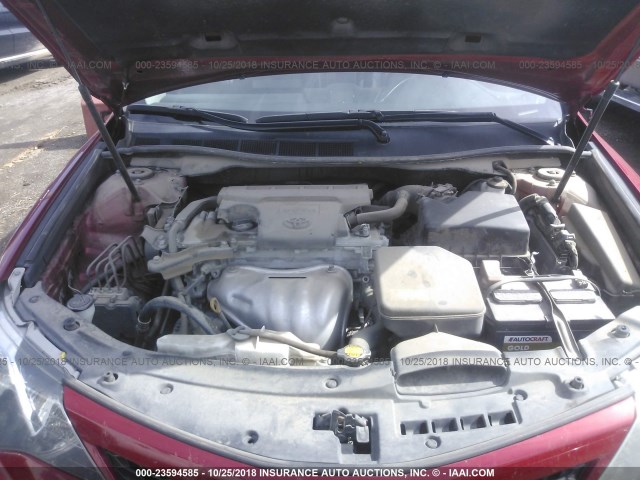 4T1BF1FK1EU747785 - 2014 TOYOTA CAMRY L/SE/LE/XLE Qırmızı foto 10