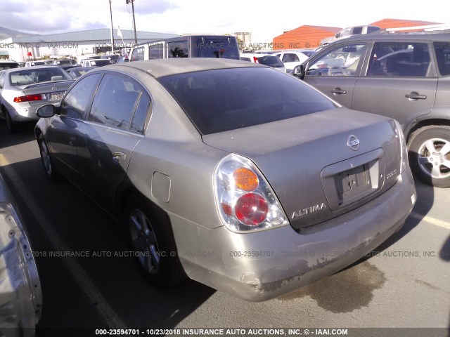 1N4AL11D23C190900 - 2003 NISSAN ALTIMA S/SL SILVER photo 3