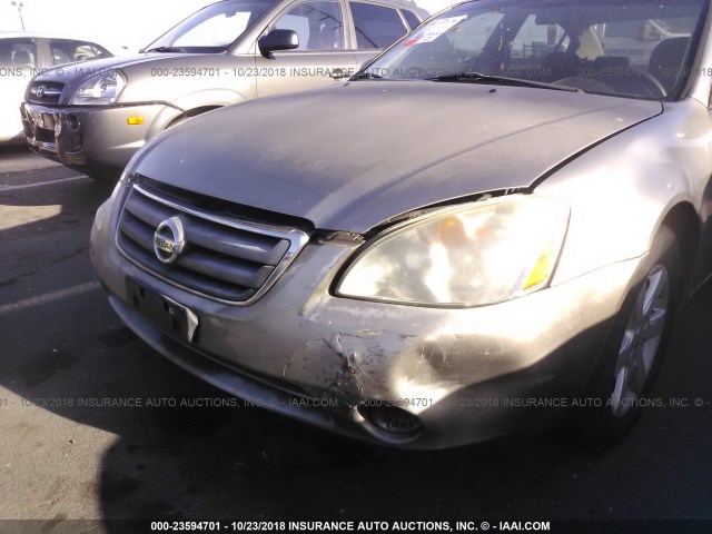 1N4AL11D23C190900 - 2003 NISSAN ALTIMA S/SL SILVER photo 6