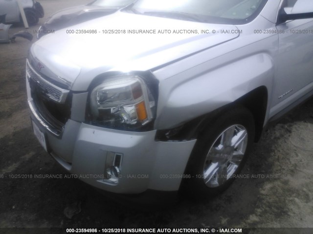 2GKALMEK2F6289481 - 2015 GMC TERRAIN SLE SILVER photo 6