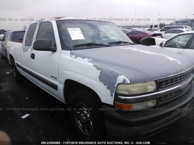 2GCEC19WX11371411 - 2001 CHEVROLET SILVERADO C1500 WHITE photo 1