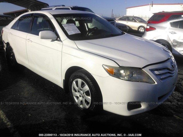 4T1BF3EK9AU535269 - 2010 TOYOTA CAMRY SE/LE/XLE WHITE photo 1