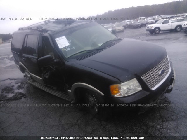 1FMPU17516LA03454 - 2006 FORD EXPEDITION EDDIE BAUER BLACK photo 1