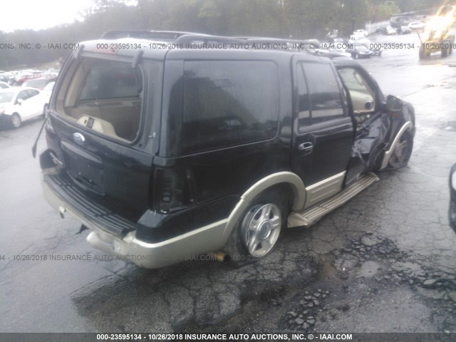 1FMPU17516LA03454 - 2006 FORD EXPEDITION EDDIE BAUER BLACK photo 4