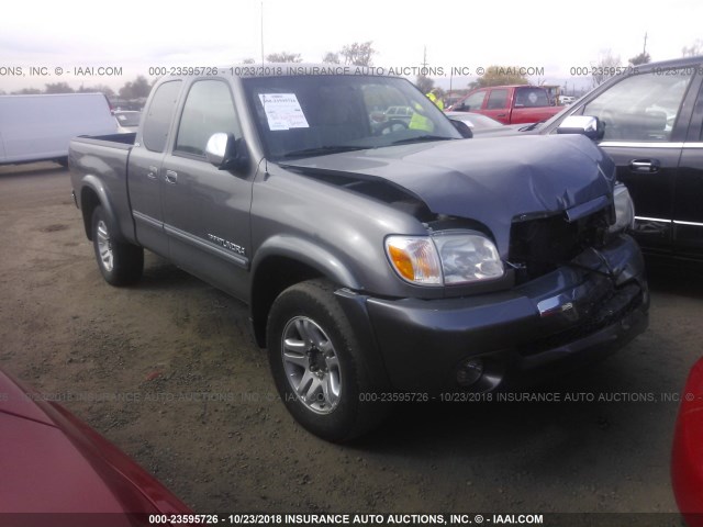 5TBBT44146S484151 - 2006 TOYOTA TUNDRA ACCESS CAB SR5 GRAY photo 1