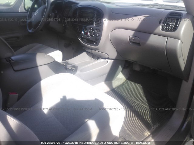 5TBBT44146S484151 - 2006 TOYOTA TUNDRA ACCESS CAB SR5 GRAY photo 5