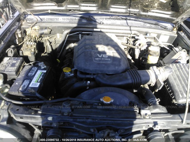 4S2DF58X324615205 - 2002 ISUZU AXIOM XS Boz foto 10