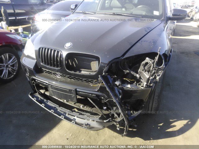 5UXZV8C52DL898621 - 2013 BMW X5 XDRIVE50I BLACK photo 6