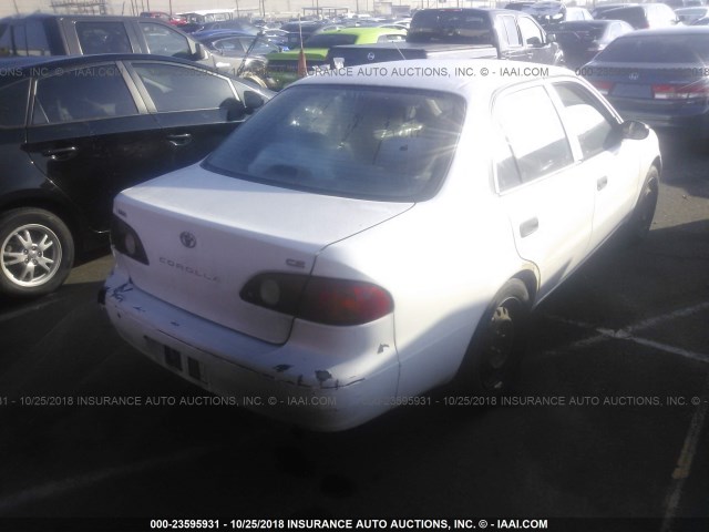 1NXBR12E62Z584151 - 2002 TOYOTA COROLLA CE/LE/S WHITE photo 4