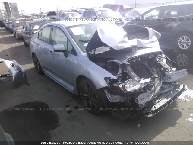 JF1VA1J65H9826660 - 2017 SUBARU WRX LIMITED SILVER photo 1