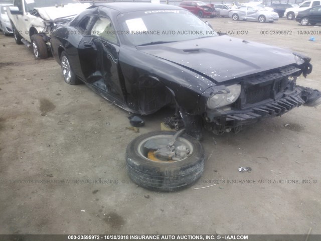 2C3CDYAG5CH214174 - 2012 DODGE CHALLENGER SXT BLACK photo 6