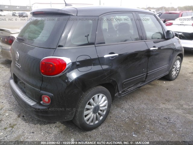 ZFBCFABH6FZ034164 - 2015 FIAT 500L EASY BLACK photo 4