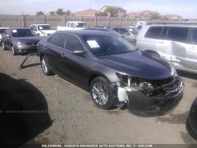 4T1BF1FK6GU141644 - 2016 TOYOTA CAMRY LE/XLE/SE/XSE GRAY photo 1