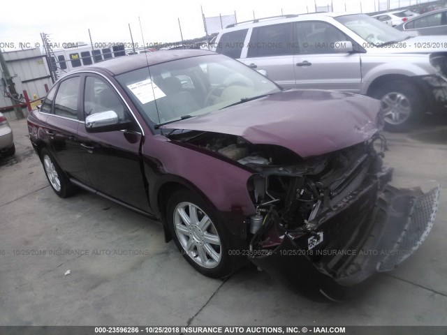 1FAHP25157G156117 - 2007 FORD FIVE HUNDRED LIMITED RED photo 1