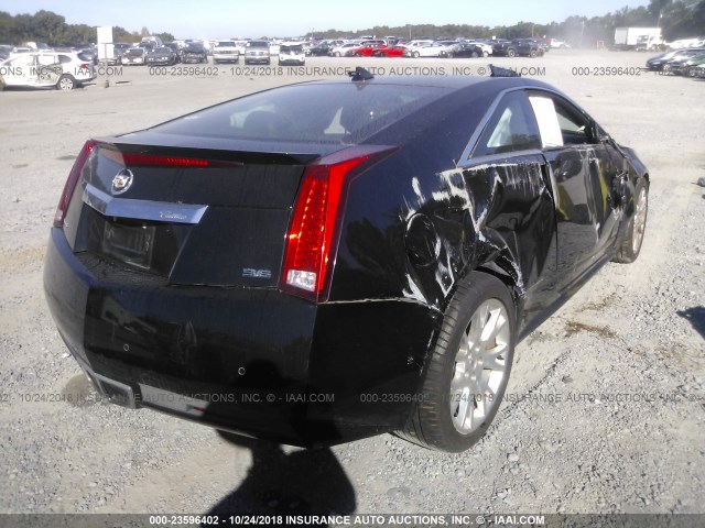 1G6DK1E34C0131038 - 2012 CADILLAC CTS PERFORMANCE COLLECTION BLACK photo 4