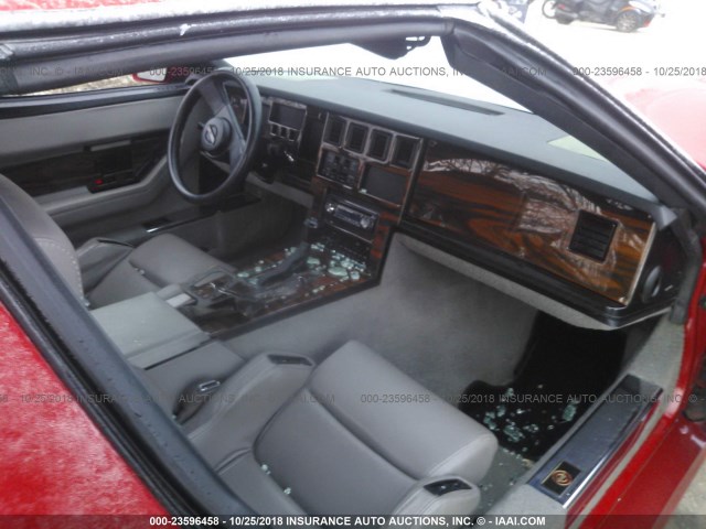 1G1YY2187J5115686 - 1988 CHEVROLET CORVETTE RED photo 5