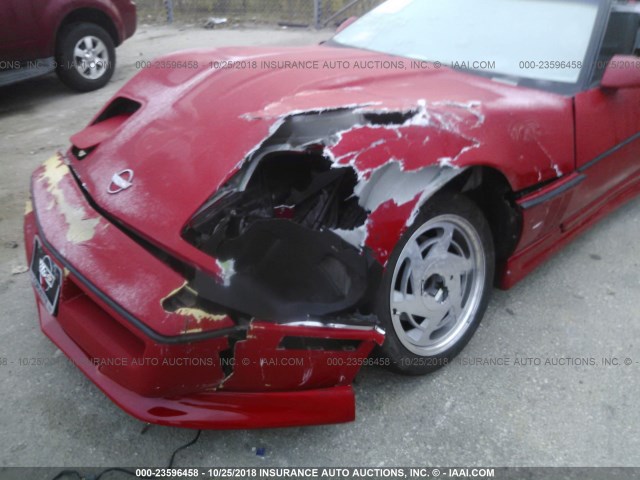 1G1YY2187J5115686 - 1988 CHEVROLET CORVETTE RED photo 6