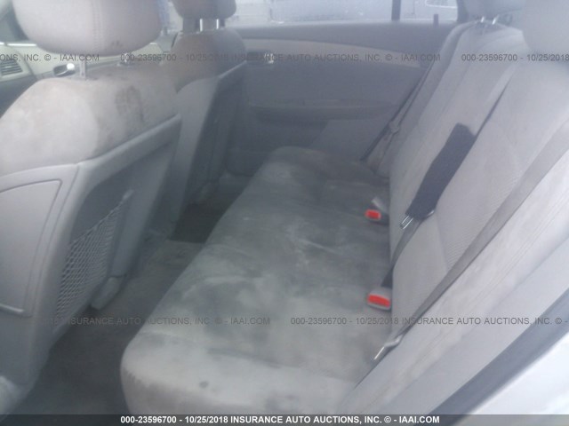 1G1ZG57B49F166970 - 2009 CHEVROLET MALIBU LS ვერცხლისფერი ფოტო 8