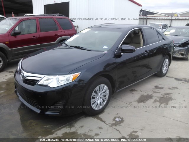 4T4BF1FK7DR288539 - 2013 TOYOTA CAMRY L/SE/LE/XLE Mavi foto 2