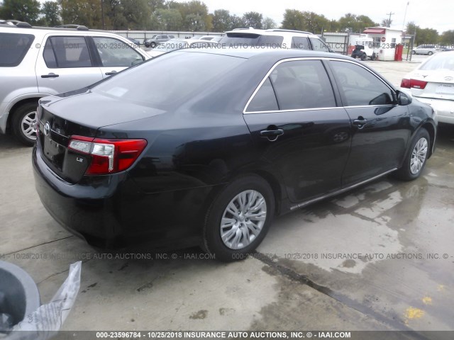 4T4BF1FK7DR288539 - 2013 TOYOTA CAMRY L/SE/LE/XLE Mavi foto 4