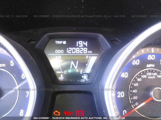 KMHDH4AEXBU145713 - 2011 HYUNDAI ELANTRA GLS/LIMITED SILVER photo 7