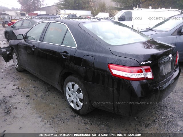 4T4BF3EK7BR112441 - 2011 TOYOTA CAMRY SE/LE/XLE 黑色 照片 3