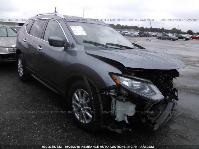 KNMAT2MTXHP550188 - 2017 NISSAN ROGUE S/SV GRAY photo 1