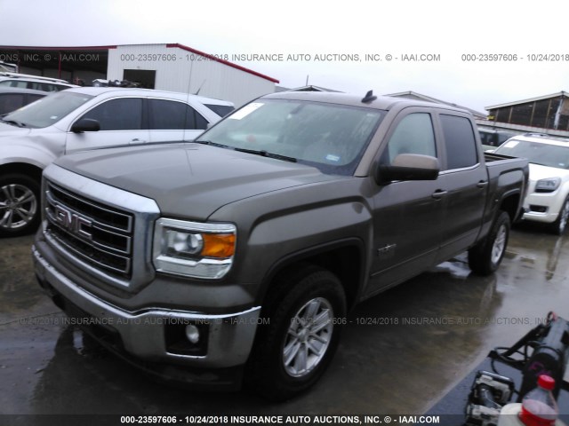 3GTP1UEC0FG259923 - 2015 GMC SIERRA C1500 SLE TAN photo 2