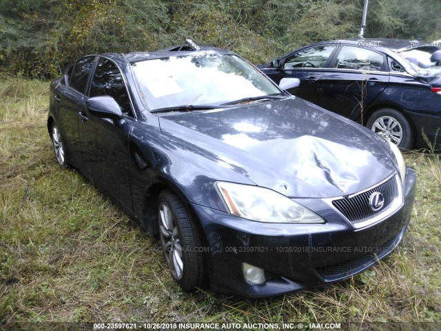 JTHBK262362011609 - 2006 LEXUS IS 250 BLACK photo 1