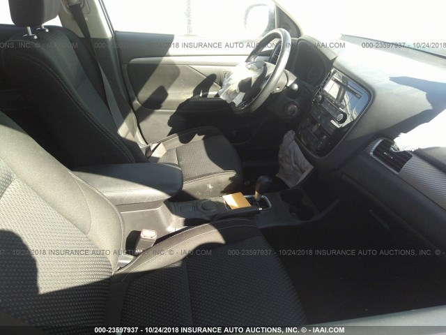 JA4AD2A35GZ061664 - 2016 MITSUBISHI OUTLANDER ES BLUE photo 5