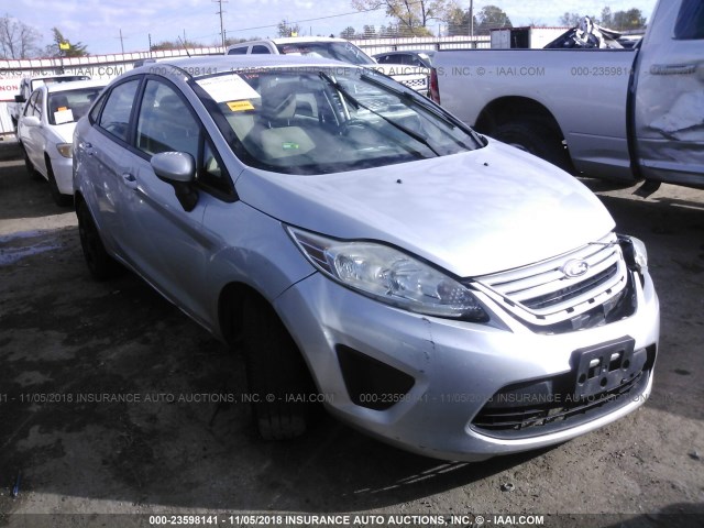 3FADP4AJ1DM110785 - 2013 FORD FIESTA S SILVER photo 1