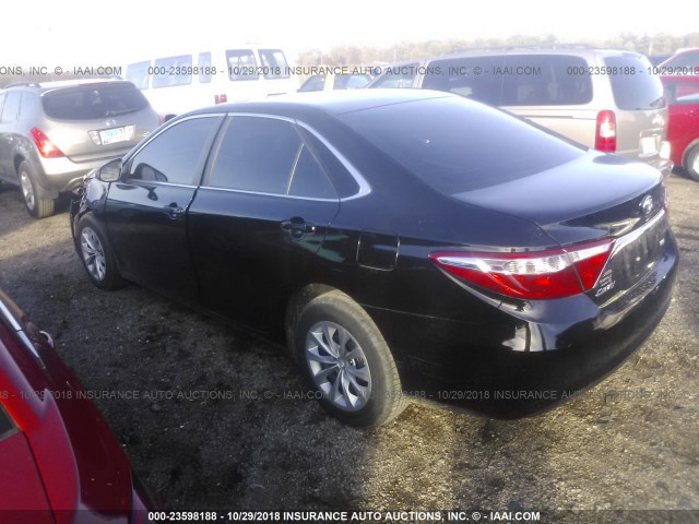 4T4BF1FK7FR459504 - 2015 TOYOTA CAMRY LE/XLE/SE/XSE BLACK photo 3
