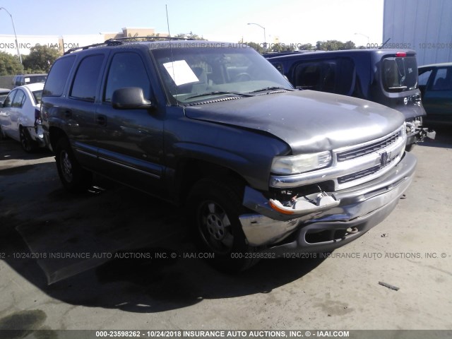 1GNEK13T0YJ205441 - 2000 CHEVROLET TAHOE K1500 GRAY photo 1