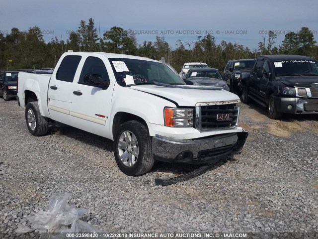 2GTEC13Y481140914 - 2008 GMC SIERRA C1500 WHITE photo 1