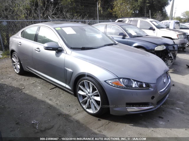 SAJWA0HB5CLS28481 - 2012 JAGUAR XF PORTFOLIO GRAY photo 1