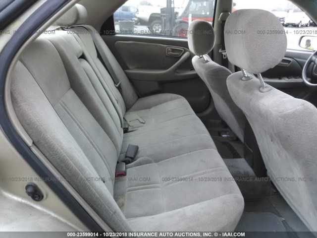 JT2BG22K4V0057817 - 1997 TOYOTA CAMRY LE/XLE GOLD photo 8